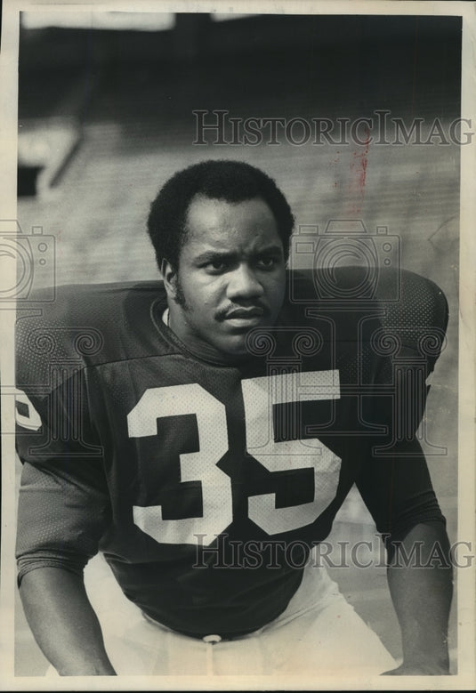 1970 Press Photo Chuck Winfrey UW Football - mja56266-Historic Images