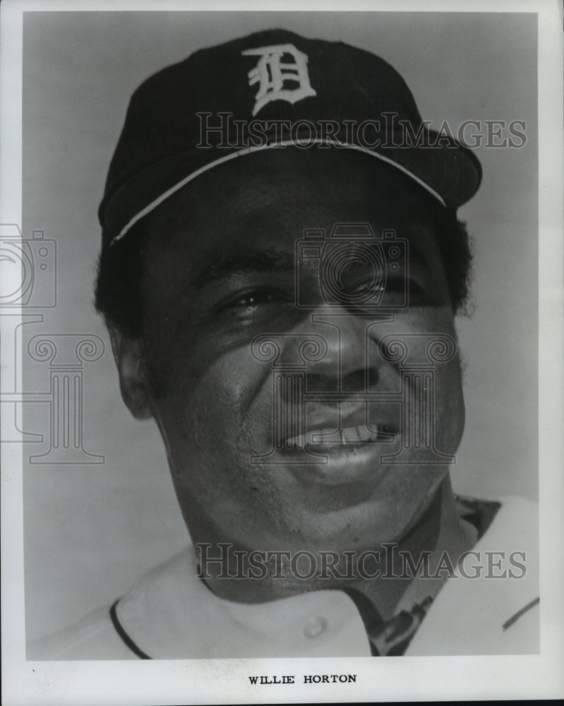 1973 Press Photo Baseball player Willie Horton - mja56449-Historic Images