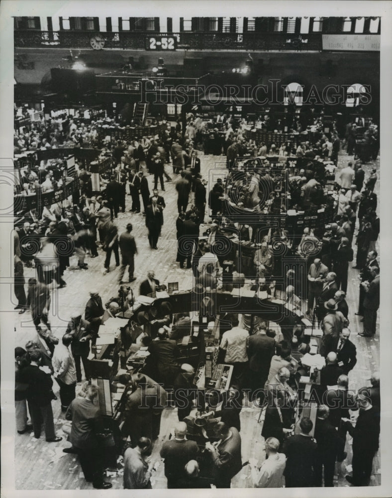 1955 Press Photo New York City Stock Exchange Under Investigation - mja56485-Historic Images