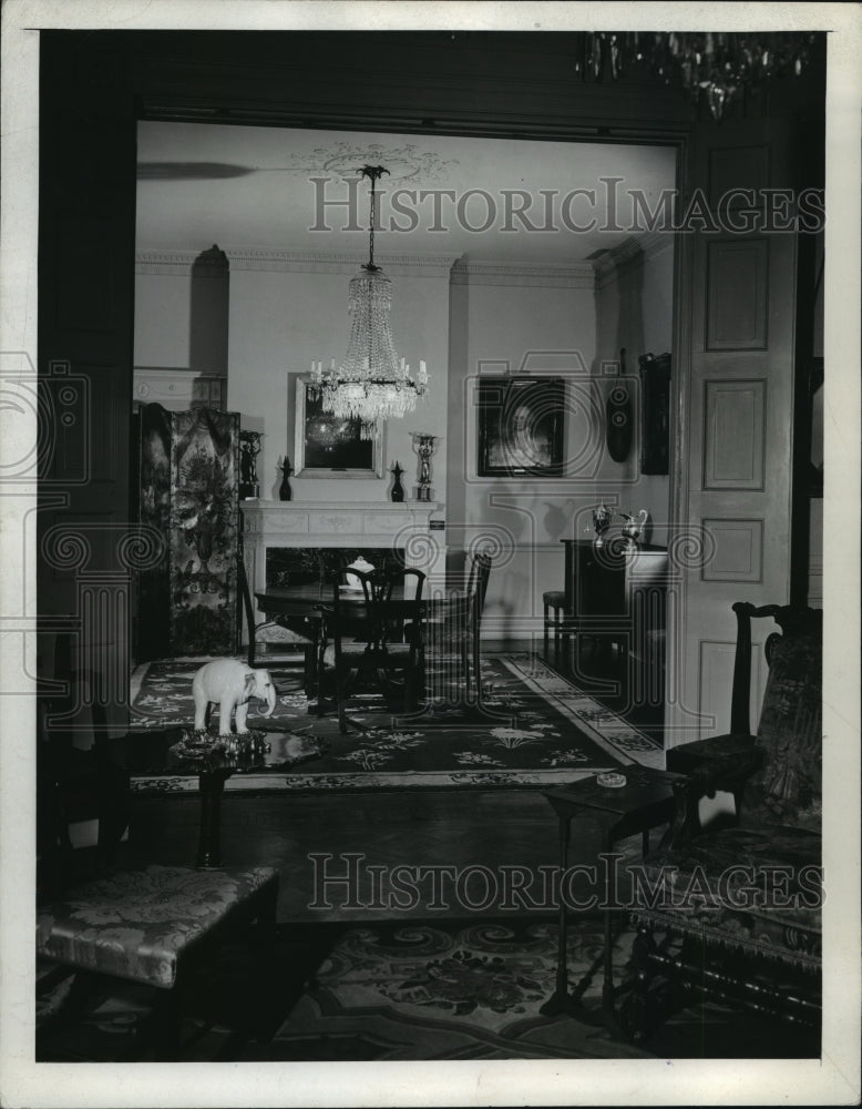 1942 Press Photo Blair House in Washington D.C. - Historic Images