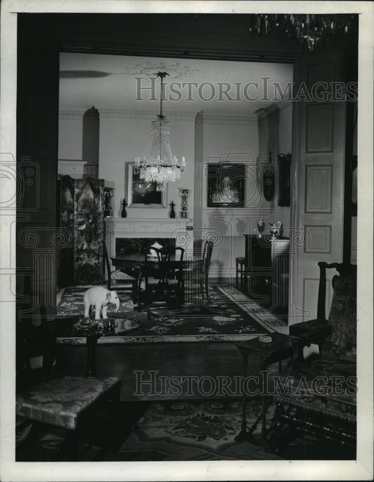 1942 Press Photo Blair House in Washington D.C. - Historic Images