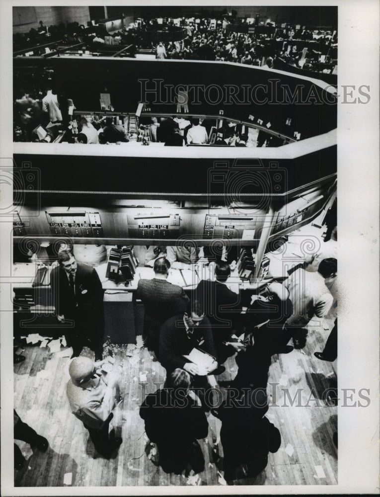 1967 Press Photo New York Stock Exchange, New York City - mja56775-Historic Images