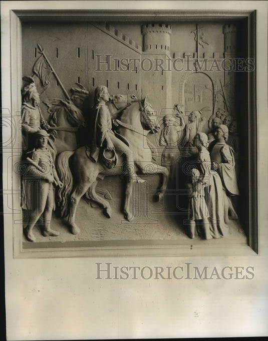 1952 Press Photo Washington D.C. Capitol Building Artwork - mja56794-Historic Images
