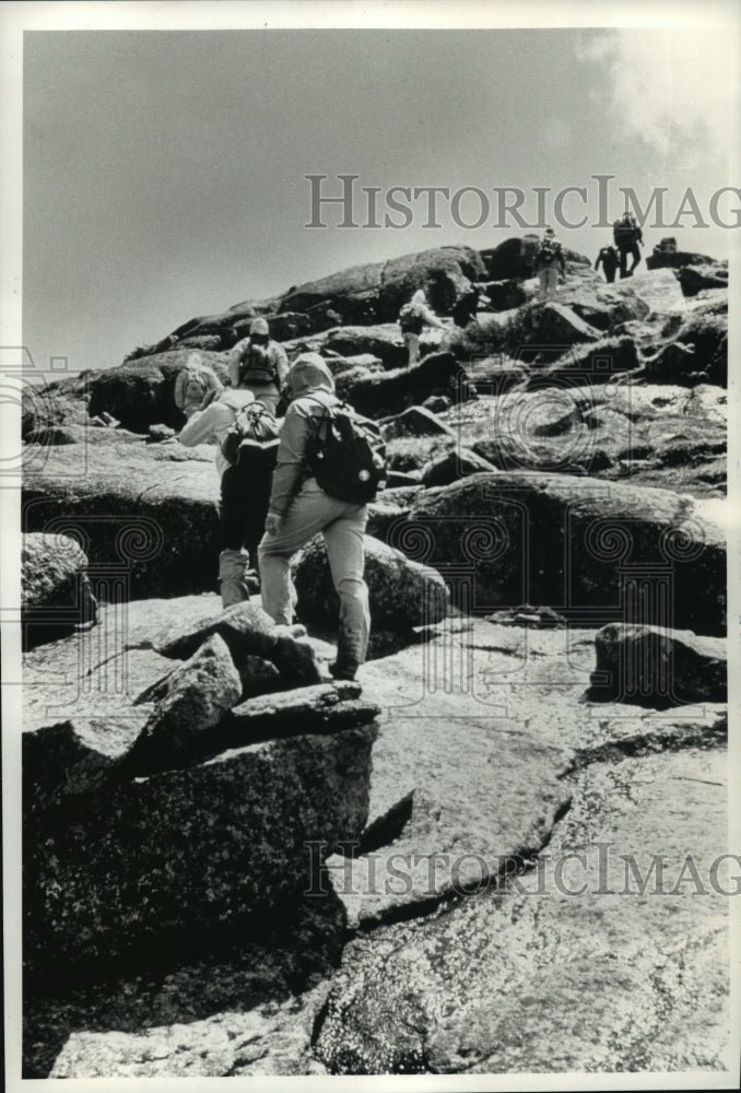 1990 Press Photo Adirondacks Mountains in New York - mja56954-Historic Images