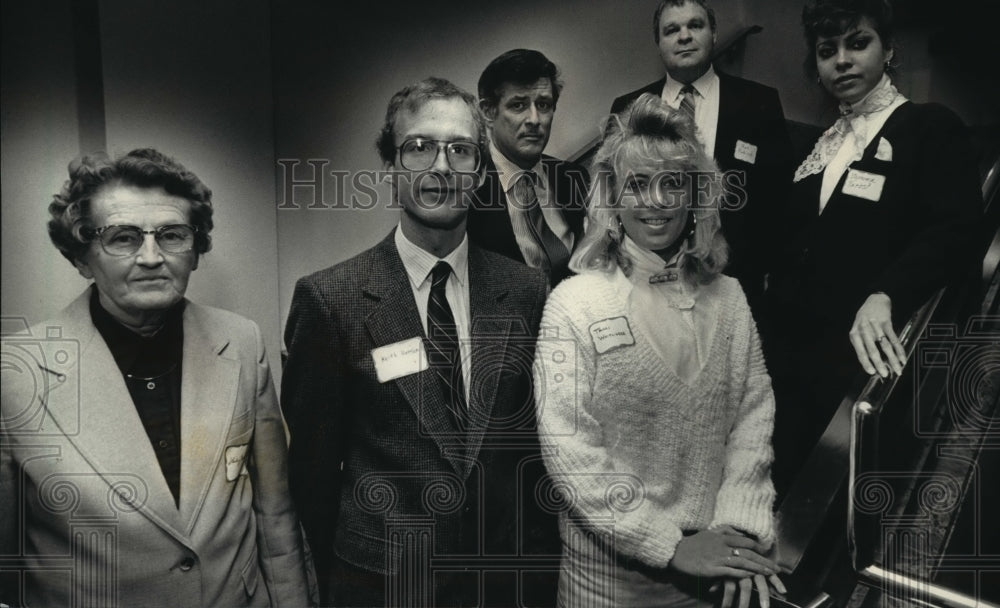 1987 Press PhotoThese Are Winners Of Annual Founders Awards - mja56974-Historic Images