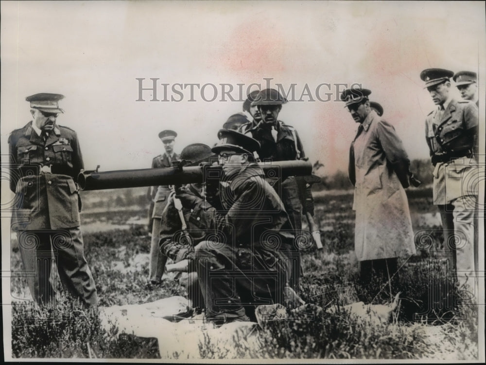 1952 Press Photo Belgium&#39;s King Baudouin Visit to the Ardennes Area - mja57015 - Historic Images