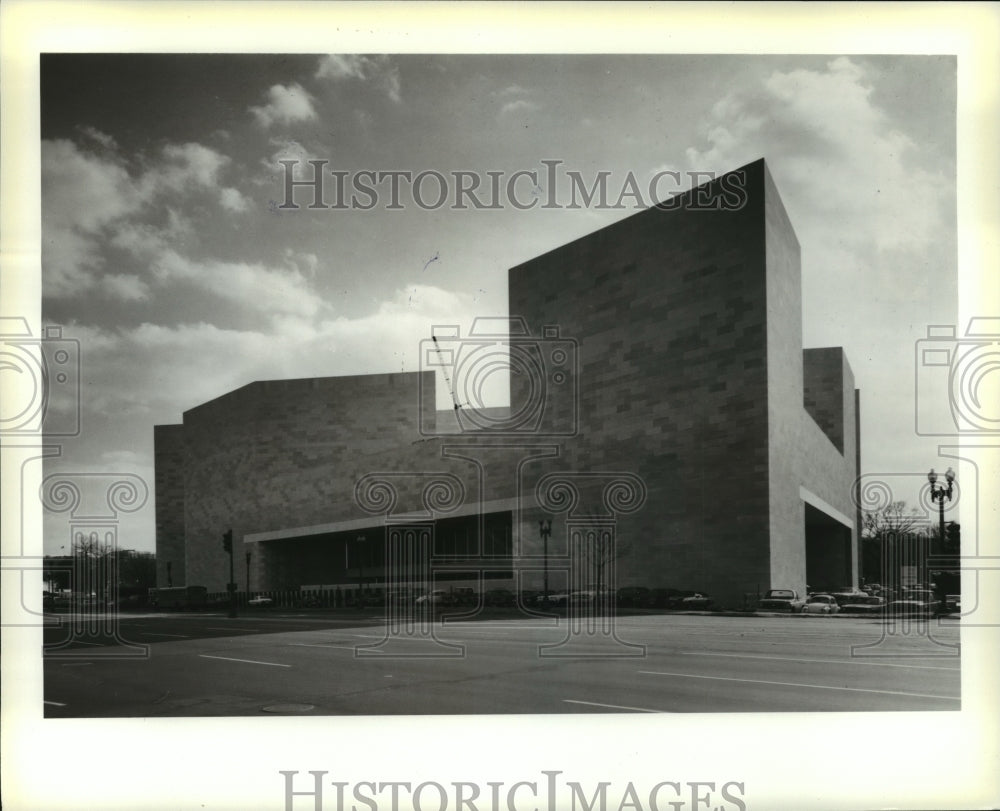 1978 Press Photo National Gallery of Art East Building Project Washington, D.C. - Historic Images