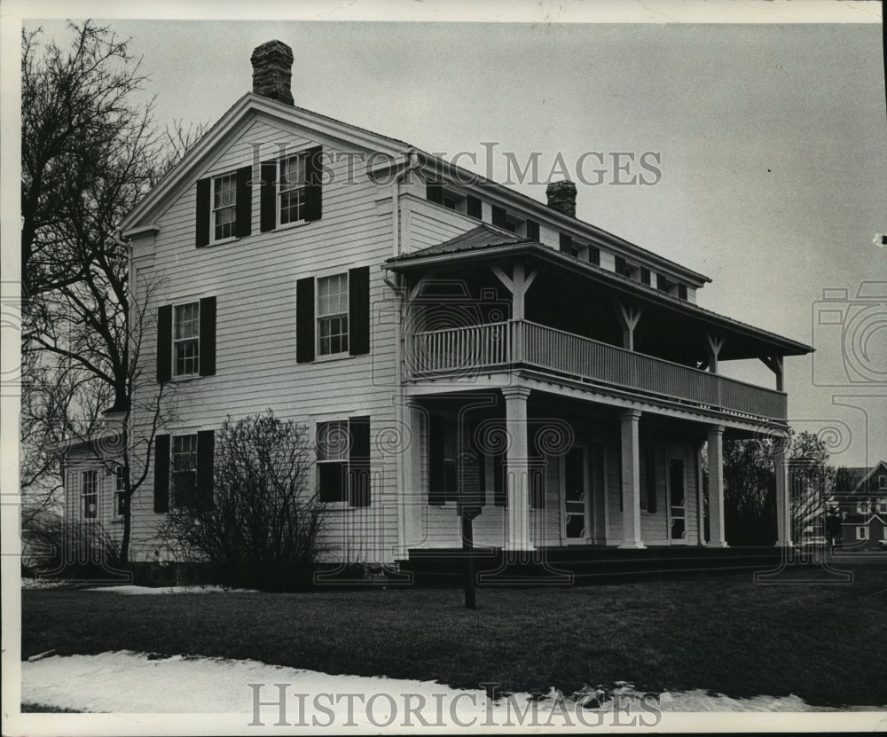 1970 Press Photo Dousman-Dunkel-Behling House in Brookfield, Wisconsin-Historic Images
