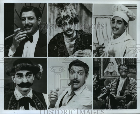 1984 Press Photo Actor Jeff Goldblum as Ernie Kovacs - mja58149-Historic Images