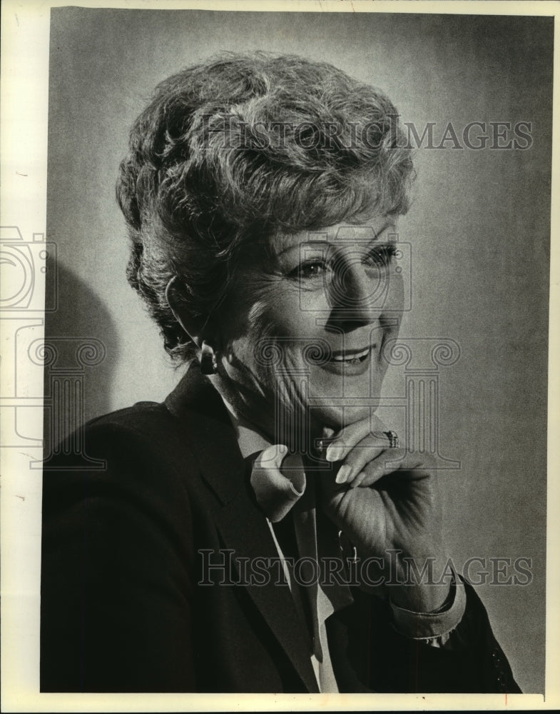 1980 Press Photo Charlotte Bowen, Model, Headshot - mja58434-Historic Images