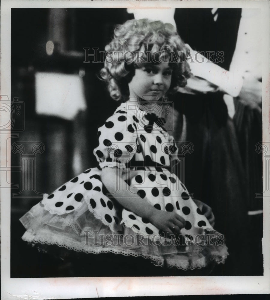 1969 Press Photo Robyn Morgan, Child Star of Off-Broadway Play "Curley McDimple"-Historic Images