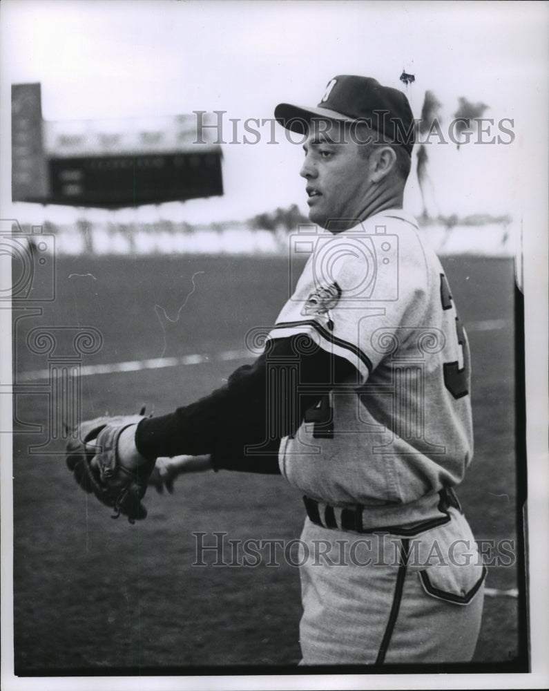 1963 Press Photo Professional Baseball Player Hank Fischer - mja58692-Historic Images