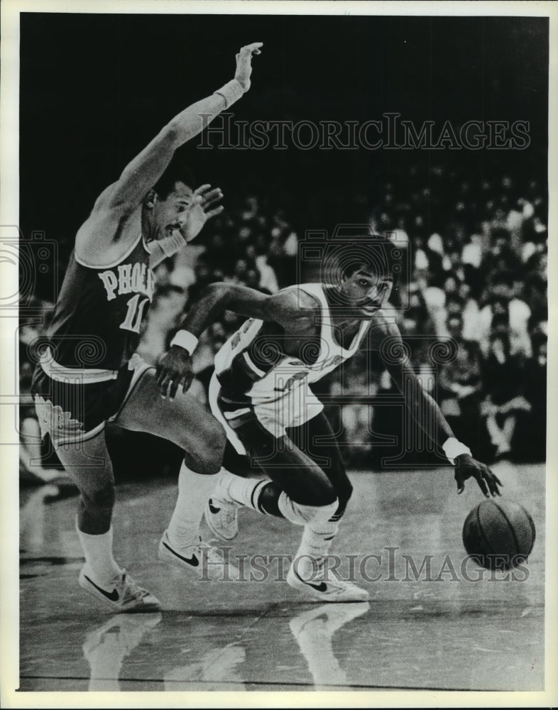 1983 Press Photo Phil Ford of the Milwaukee Bucks - mja58850 - Historic Images