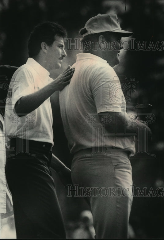 1983 Press Photo George Cadle at the GMO, He's No. 2, Golf - mja58954 - Historic Images
