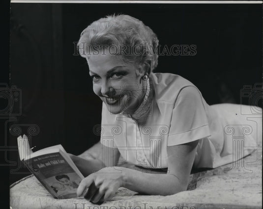 1957 Press Photo Vivian Blaine in "A Hatful of Rain" - mja59214 - Historic Images