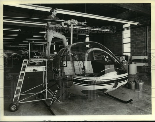 1981 Press Photo Enstrom's Copters - mja59534-Historic Images