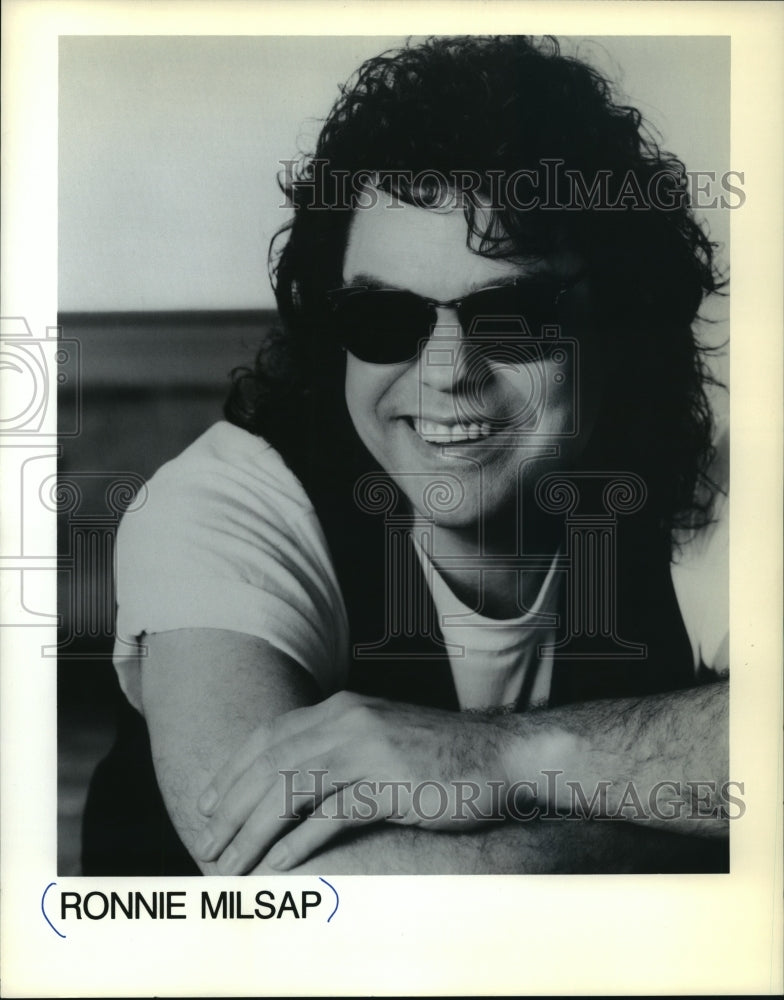 1994 Press Photo Upper Body Shot of Famous Country Star, Ronnie Milsap-Historic Images