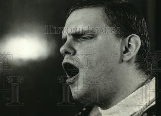 1980 Press Photo Leslie Lemke - mja60631 - Historic Images