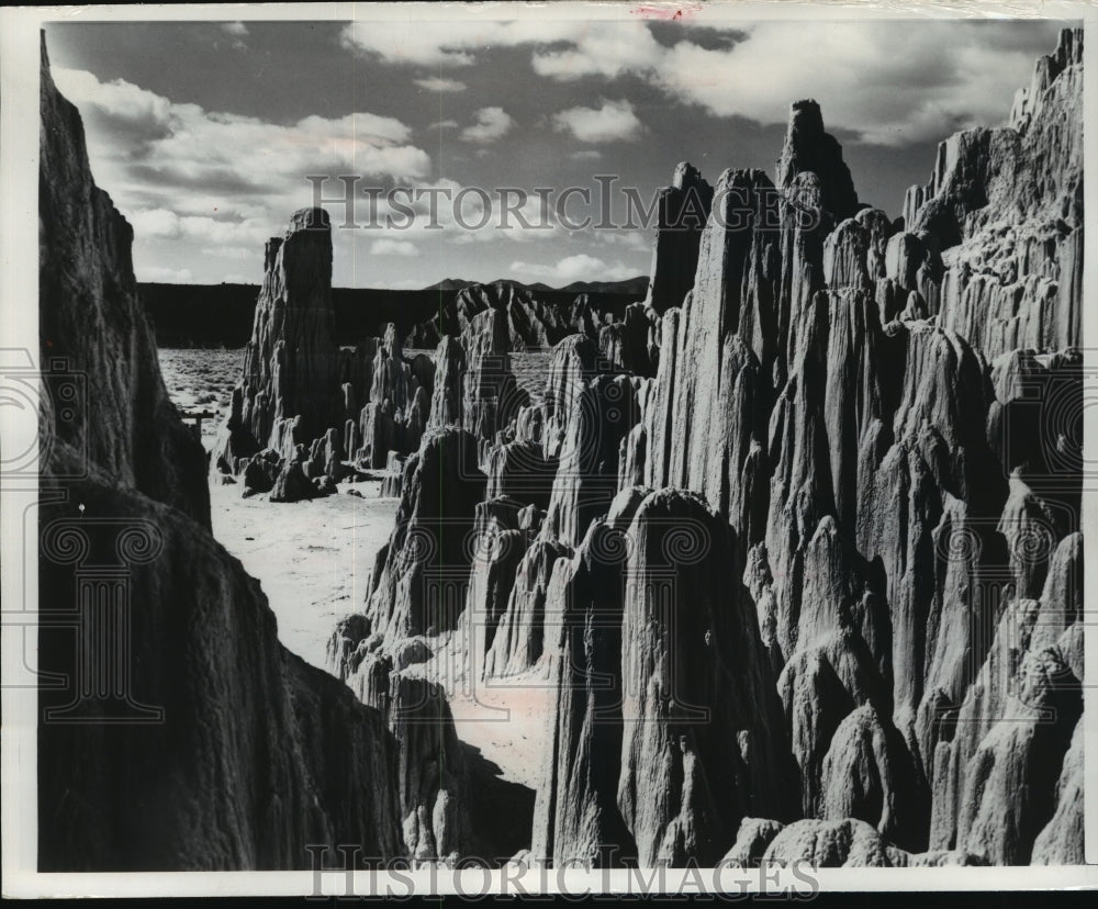 1971 Spectacular Cathedral Gorge in Eastern Nevada  - Historic Images
