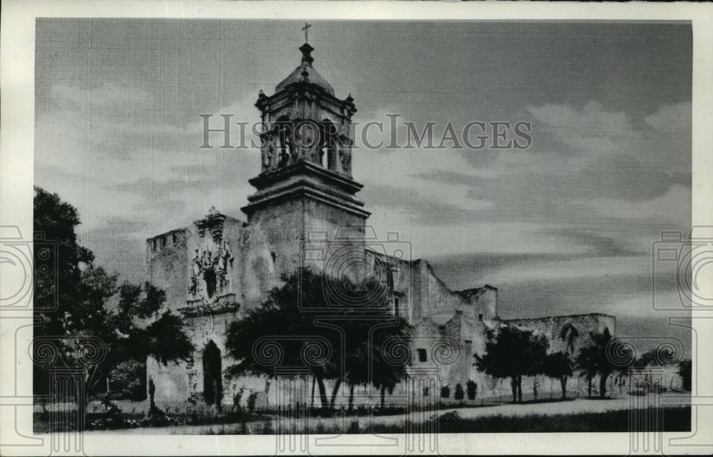1940 San Jose Mission Built in 1718-Historic Images