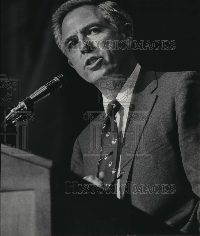 Senator James L. Buckley at the Arena Thursday  - Historic Images