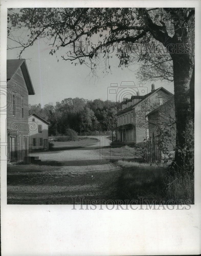 1959 Press Photo Ghost Town of Fayette, Michigan - mja61458-Historic Images