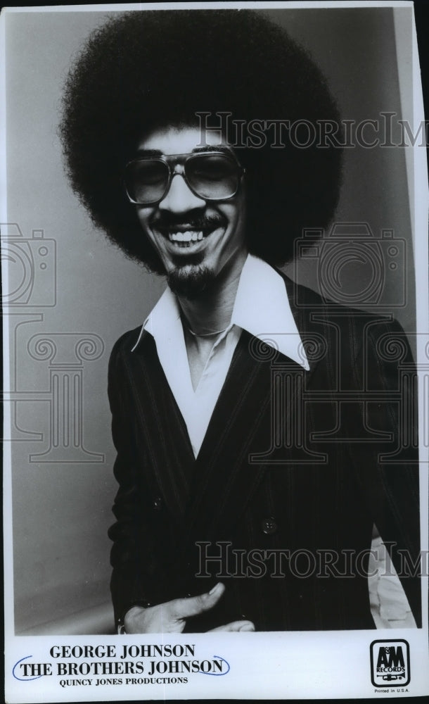 1977 Press Photo George Johnson, Singer - mja61478 - Historic Images