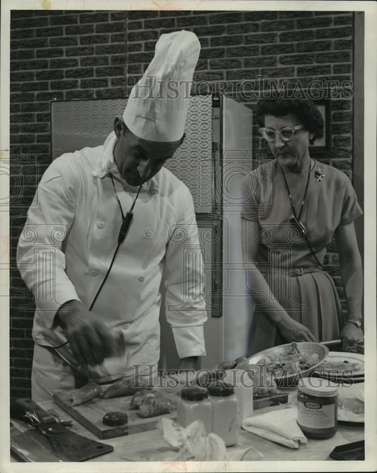 1963 Press Photo Werner Buchel, owner of the Alpine Village - Historic Images
