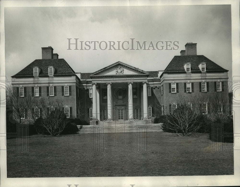 1939 Press Photo British Embassy in Washington D.C. in 1939 - Historic Images