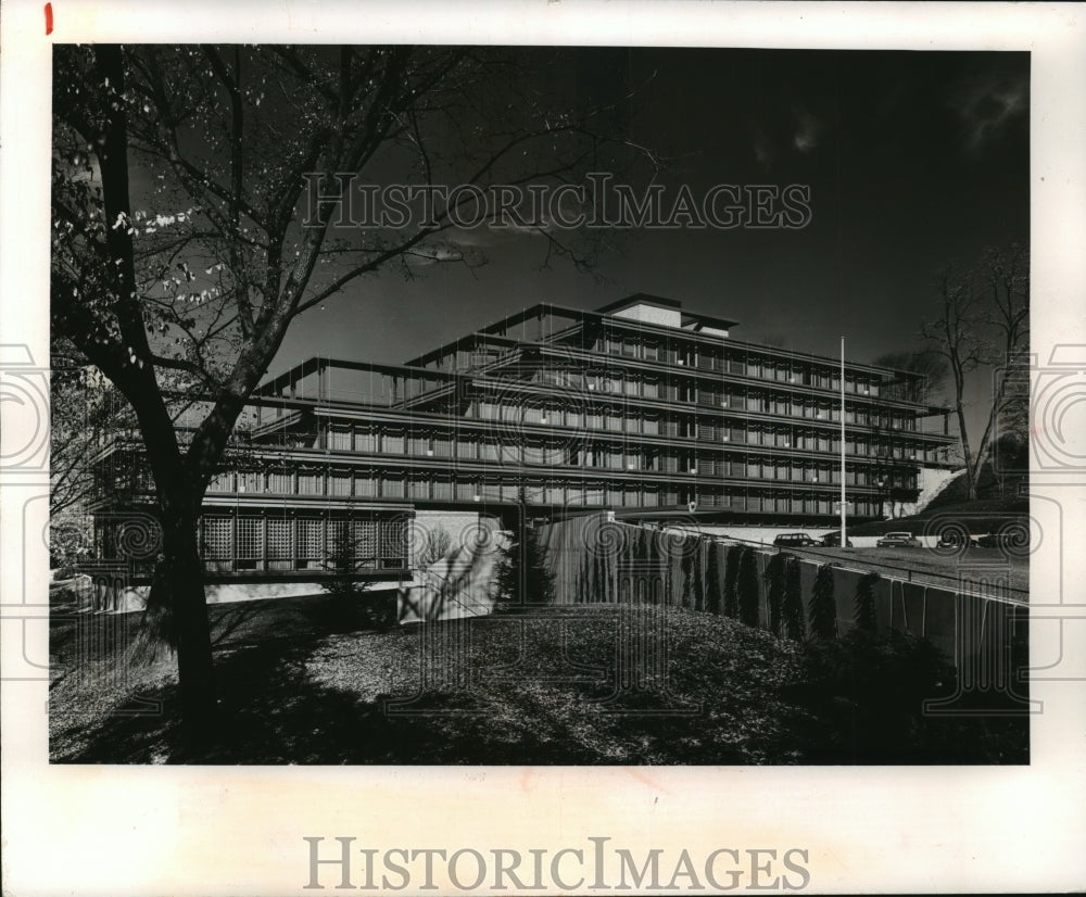 Press Photo The West German Government in a Residential section of Washington-Historic Images