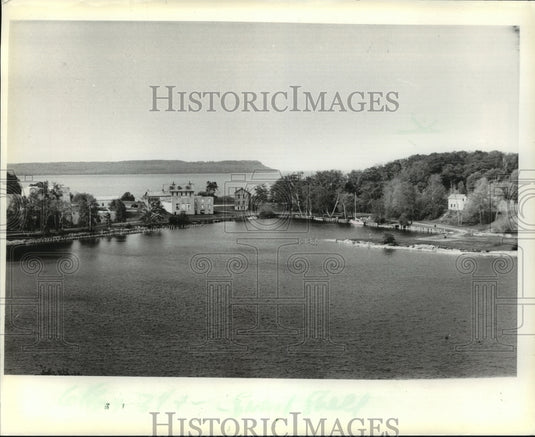 1984 Press Photo Fayette: A Ghost Town in Upper Michigan's Garden Peninsula-Historic Images