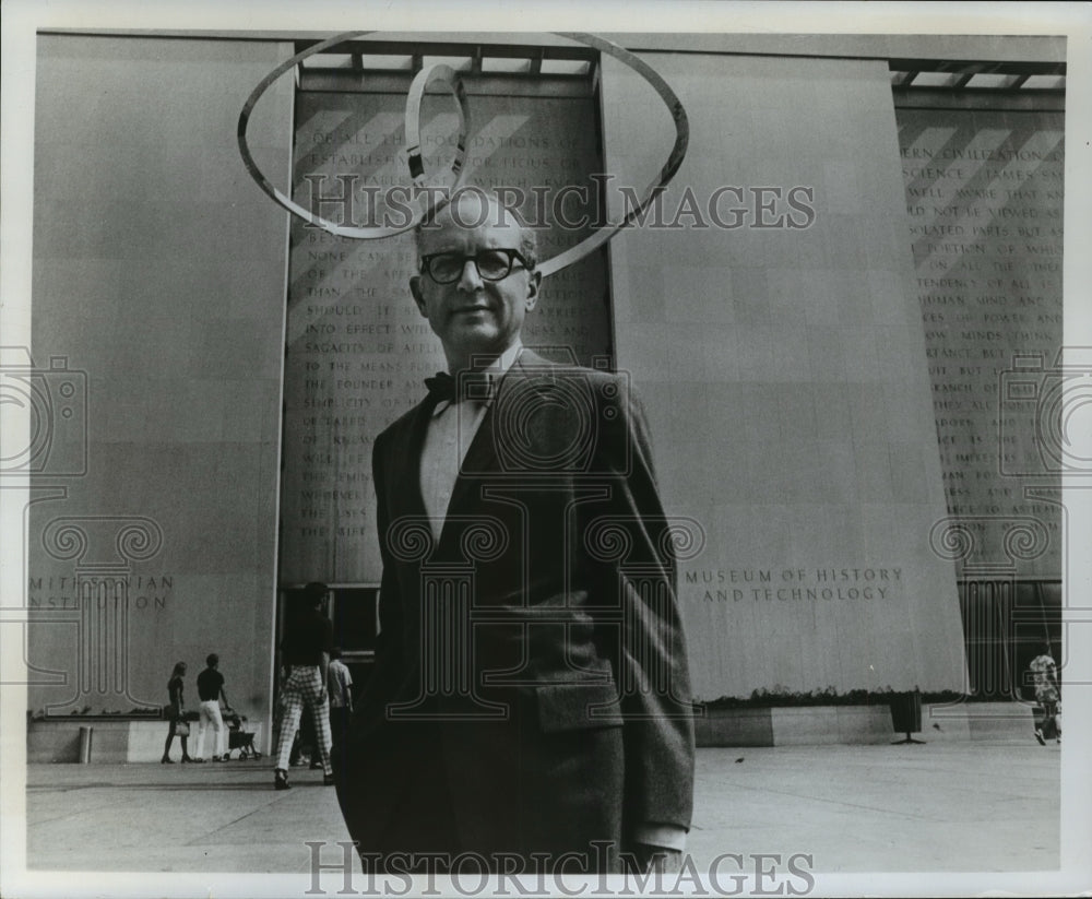 1973 Dr. Daniel J. Boorstin, Smithsonian Institution  - Historic Images