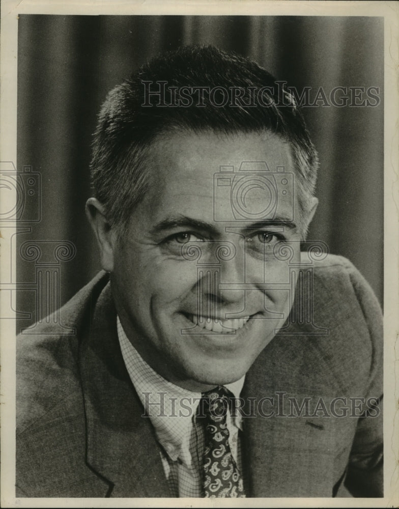 1974 Press Photo Senator James C. Buckley, politics - Historic Images