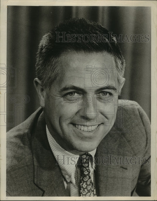 1974 Press Photo Senator James C. Buckley, politics - Historic Images