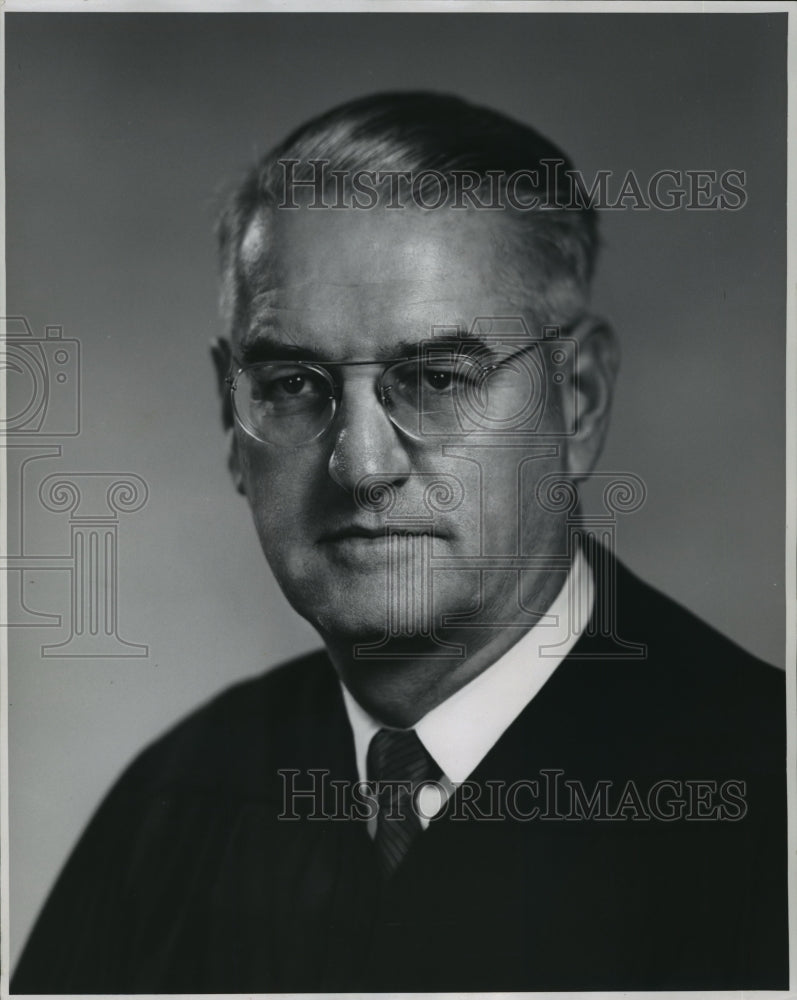 1966 County Judge Howard G. Brown Headshot  - Historic Images