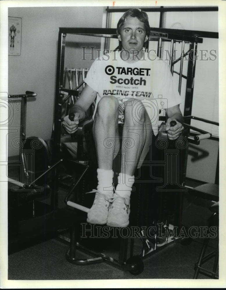 1992 Press Photo Race Car Driver Eddie Cheever - Historic Images