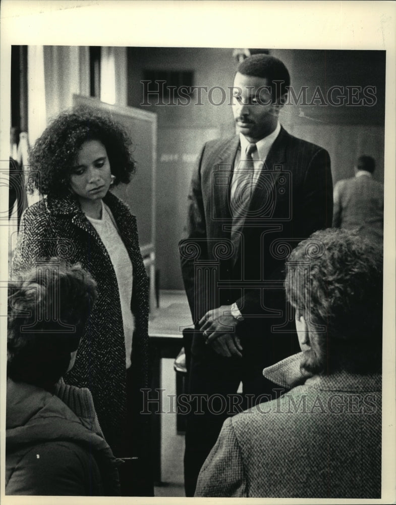 1987 Press Photo James Lofton Green Bay Packer in Court - mja62958 - Historic Images