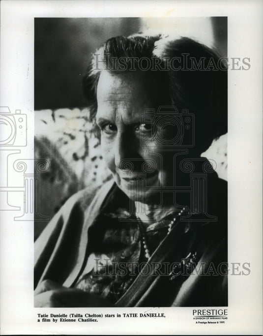 1991 Press Photo Tsilla Chelton Stars as Tatie Danielle in "Tatie Danielle"-Historic Images