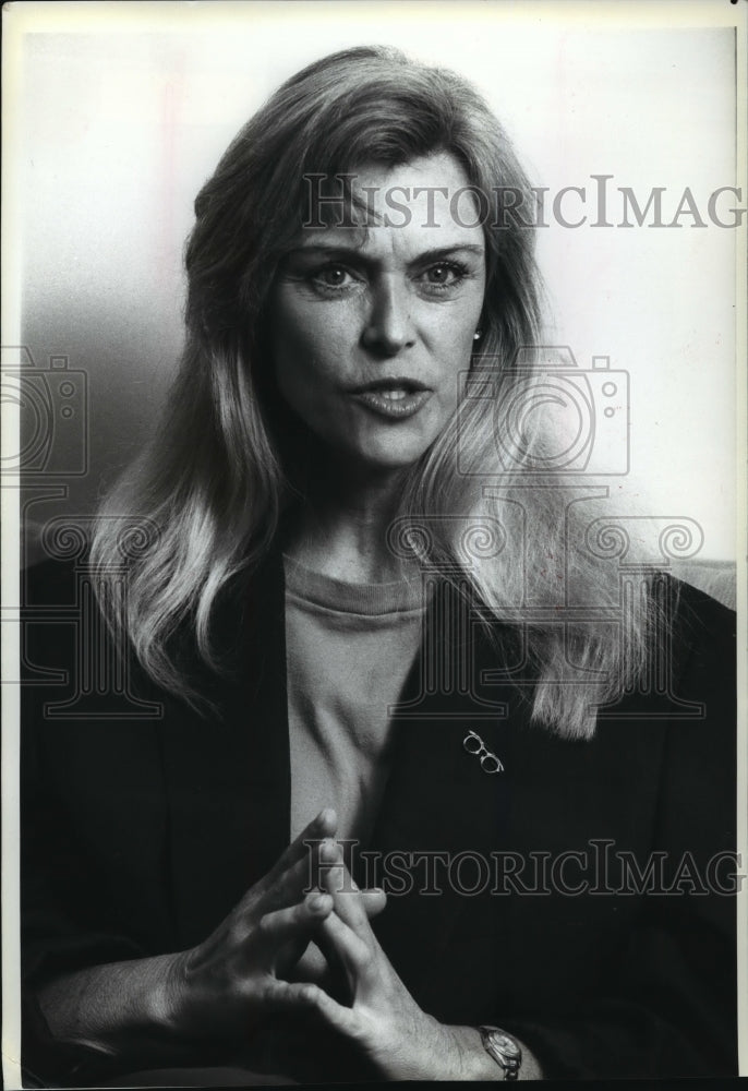 1989 Press Photo Actress Patty McCormack - mja63256-Historic Images