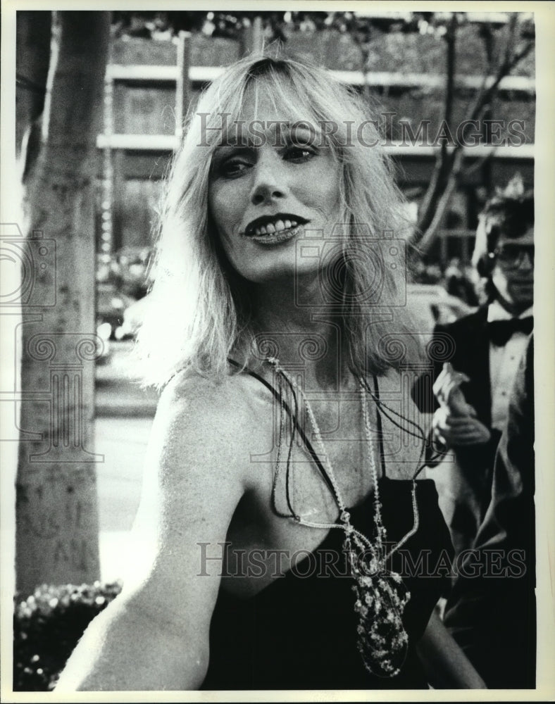 1980 Press Photo Sally Kellerman at Academy Award Ceremonies - Historic Images