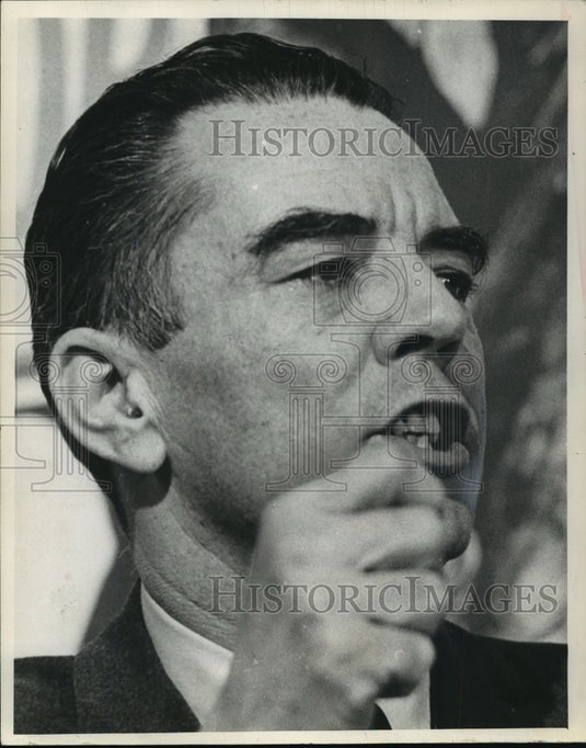 1964 Press Photo John W. Byrnes, US Representative from Green Bay, Wisconsin - Historic Images