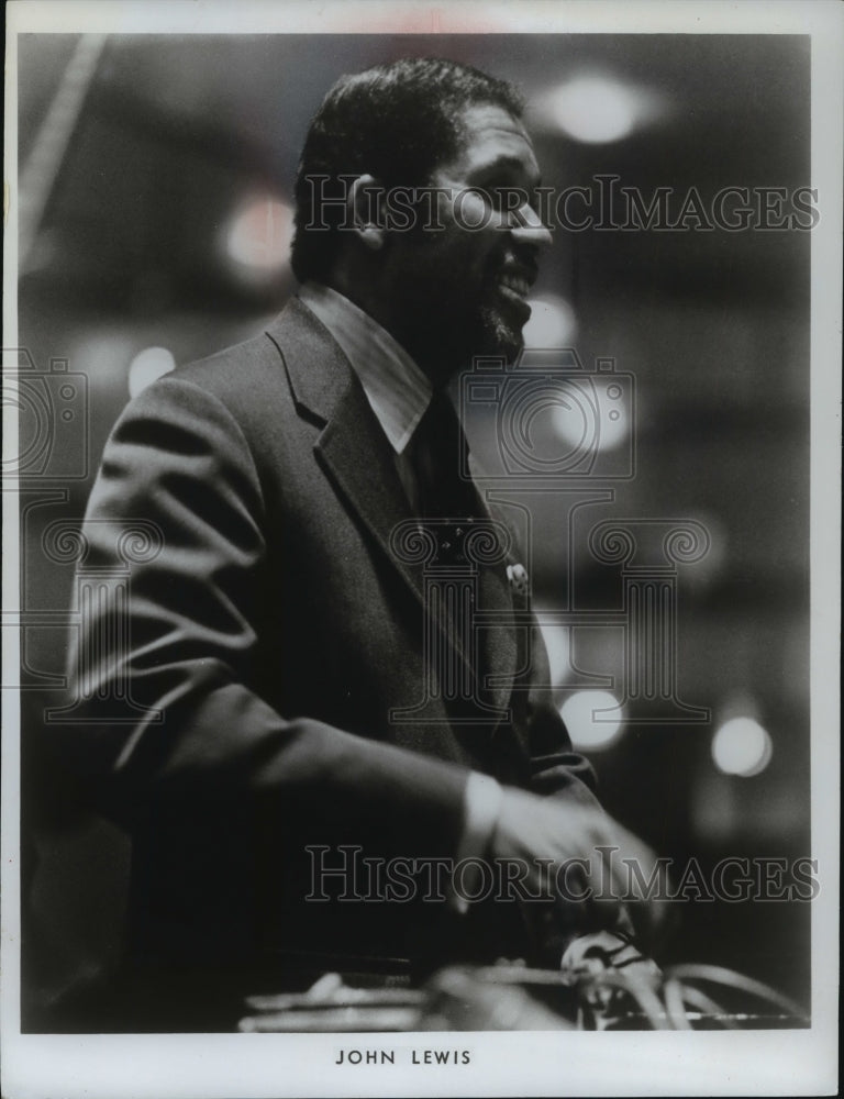 Press Photo John Lewis, his music scores with both jazz and classical critics - Historic Images