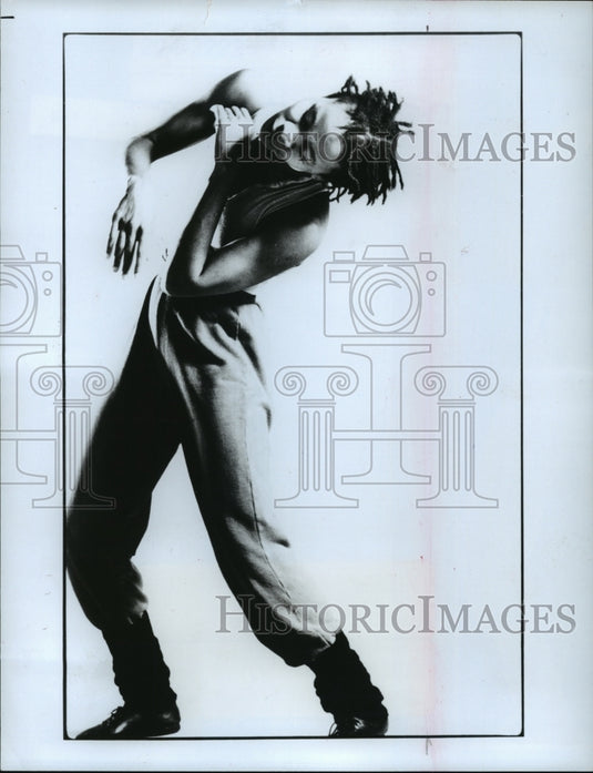 1990 Press Photo Bebe Miller, Modern Dancer - mja63976-Historic Images
