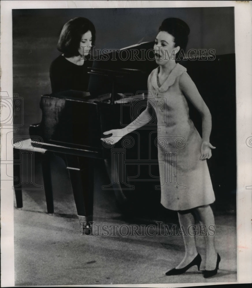 1986 Press Photo Opera Finalist Antoinette Mille auditioned in New York City - Historic Images