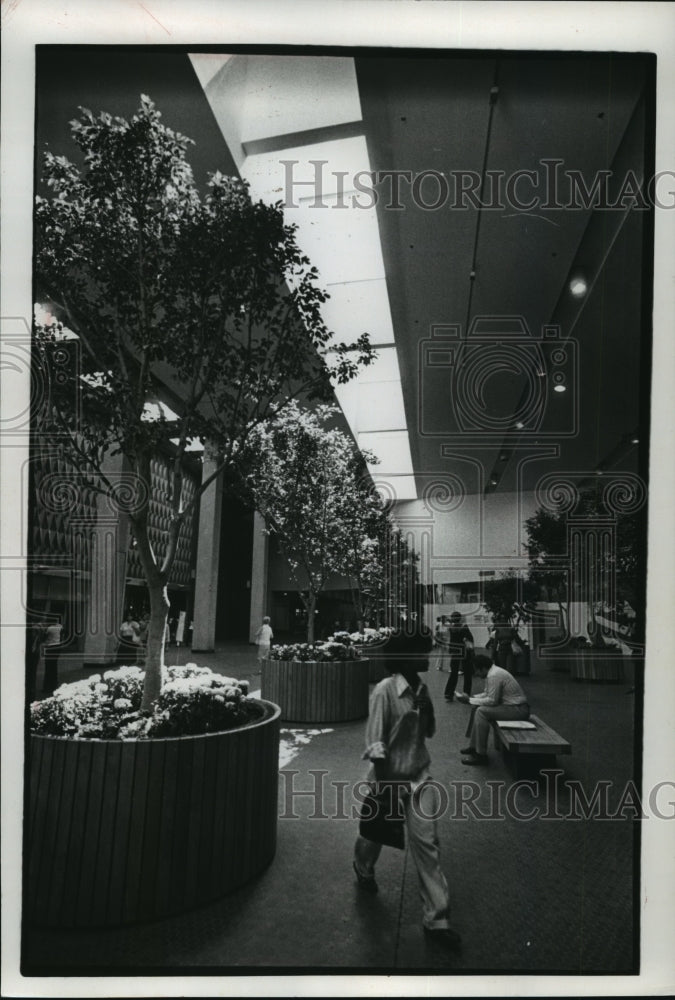 1978 Press Photo Shoppers in Capitol Court Shopping Center - mja64144-Historic Images