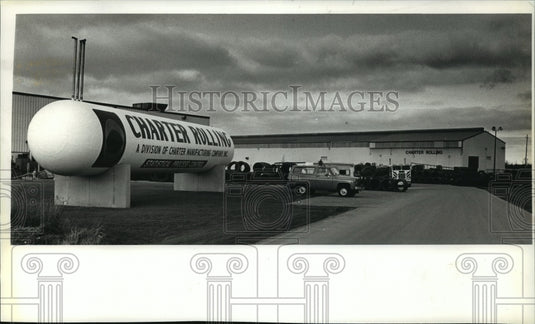 1991 Press Photo Charter Rolling, division of Charter Man. Co., in Saukville's - Historic Images