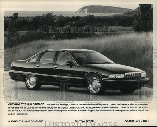 1990 Press Photo Chevrolet Caprice Classic - mja65188-Historic Images