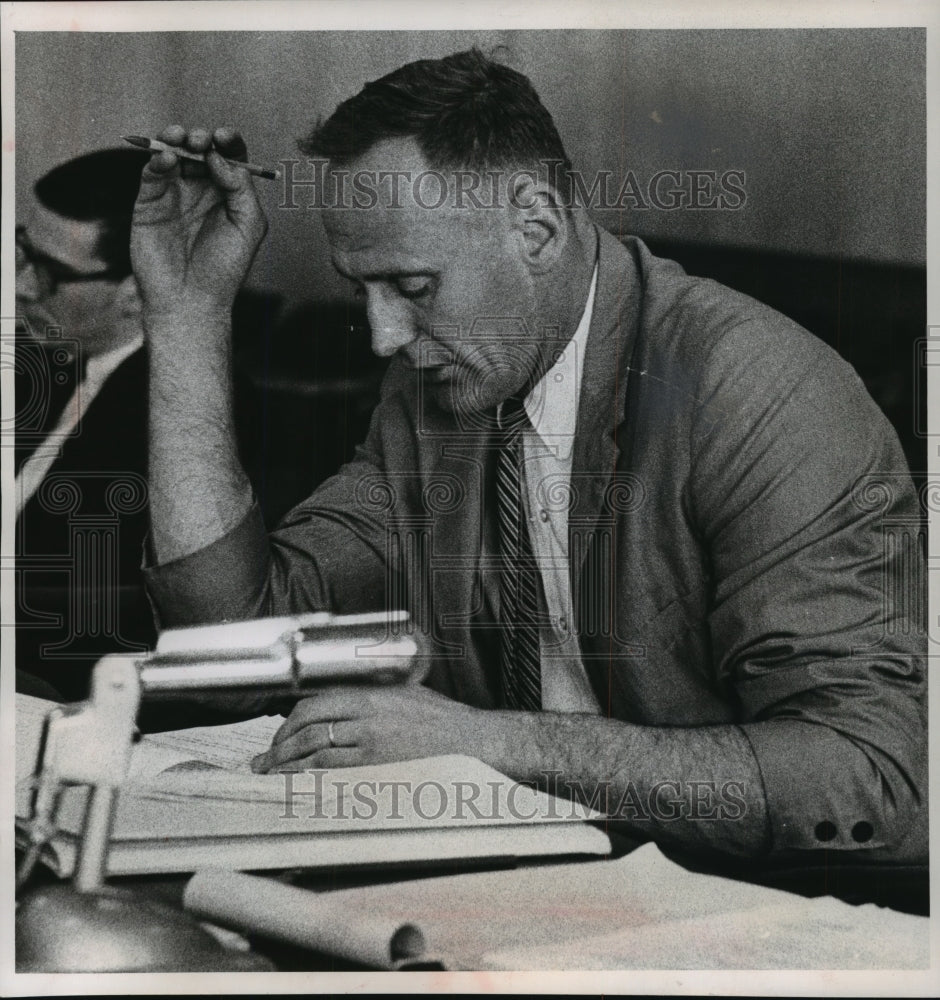 1963 Press Photo Joe Doe Prosecutor - mja65683 - Historic Images