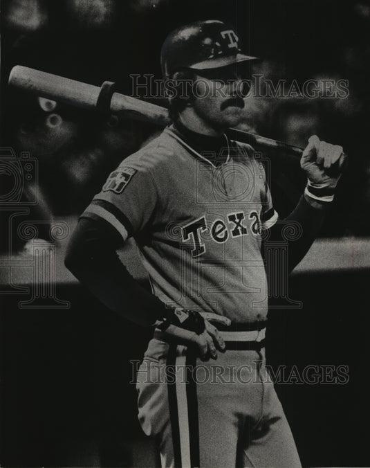 1978 Press Photo Texas Rangers' Kurt Bevacqua - mja65750- Historic Images