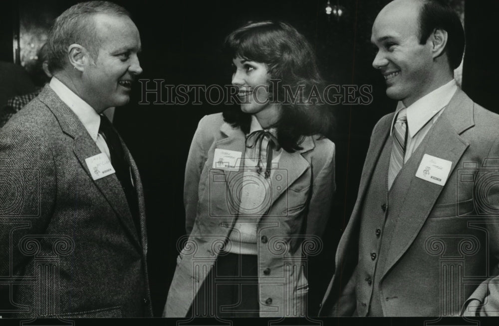 1980 Press Photo Billy Marek, former running back for the Badgers & wife Bobbie- Historic Images